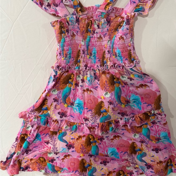 janie and jack little mermaid dress Girls 8 Janie & Jack X Disney The Little Mermaid Pastel Organza Pearl Dress  HTF!
